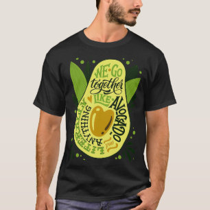 We kunnen samen gaan zoals Avocado T-shirt