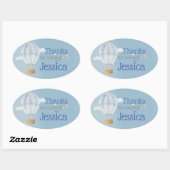 We kunnen snel ovaal wachten, dank u Sticker (Vel)