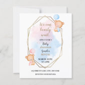 We kunnen snel wachten, beer gender onthullen uitn (Voorkant)