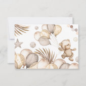 We kunnen snel wachten op baby shower blanco kaart (Voorkant)