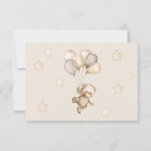 We kunnen snel wachten op baby shower dankzij je c kaart (Achterkant)