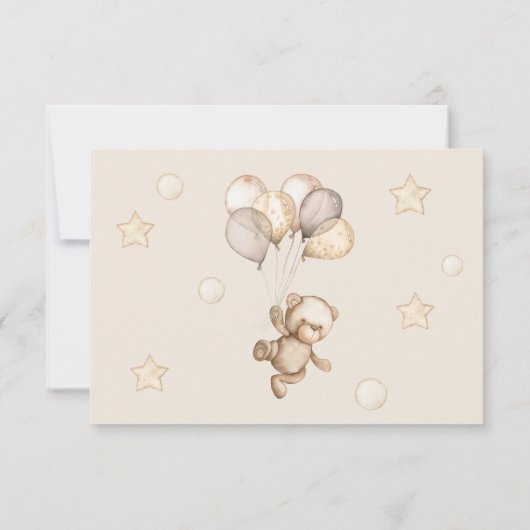 We kunnen snel wachten op baby shower dankzij je c kaart (Achterkant)