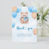 We kunnen snel wachten op baby shower dankzij je c kaart (Staand voorkant)