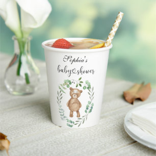 We kunnen snel wachten op baby shower papieren bekers