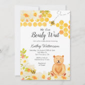 We kunnen snel wachten op baby shower Uitnodiging (Voorkant)