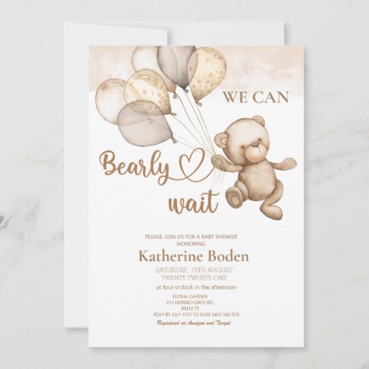 We kunnen snel wachten op de uitnodiging van het b (Voorkant)