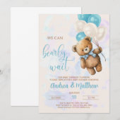 We kunnen snel wachten op de uitnodiging van het b (Voorkant / Achterkant)