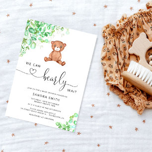 We kunnen snel wachten op genderneutraal beer baby kaart