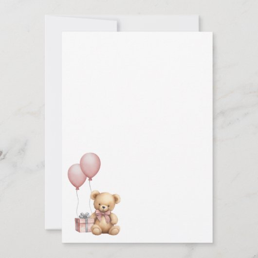 We kunnen snel wachten op het Baby shower van een  Kaart (Achterkant)