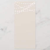 We kunnen snel wachten op het Baby shower van Mode Menu (Achterkant)