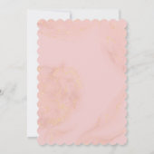 We kunnen snel wachten op het Baby shower van Pink Kaart (Achterkant)