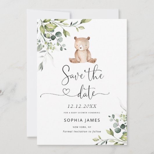 We kunnen snel wachten op het bewaren van de datum kaart (Voorkant)