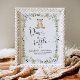 We kunnen snel wachten op het groene diapertrecht poster