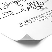 We kunnen snel wachten op het luidoperverkeer poster (Hoek)