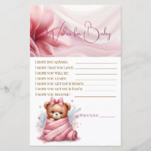 We kunnen snel wachten op roze Baby shower