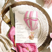 We kunnen snel wachten op roze Baby shower Menu