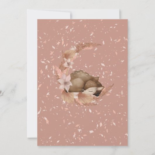 We kunnen snel wachten op schattig Bambi neutraal  Kaart (Achterkant)