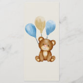 We kunnen snel wachten op waterverf beer menu (Achterkant)