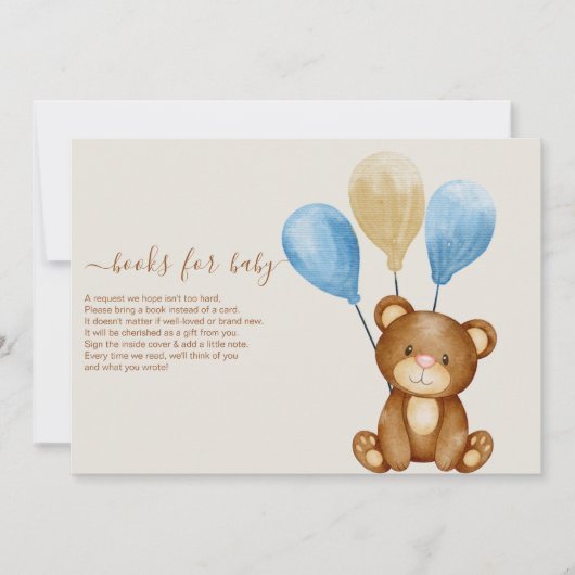 We kunnen snel waterverf beer boeken wachten op ba kaart (Voorkant)