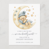 We kunnen Teddy Bear bijna niet verwachten tijdens Aankondigingskaart (Voorkant)