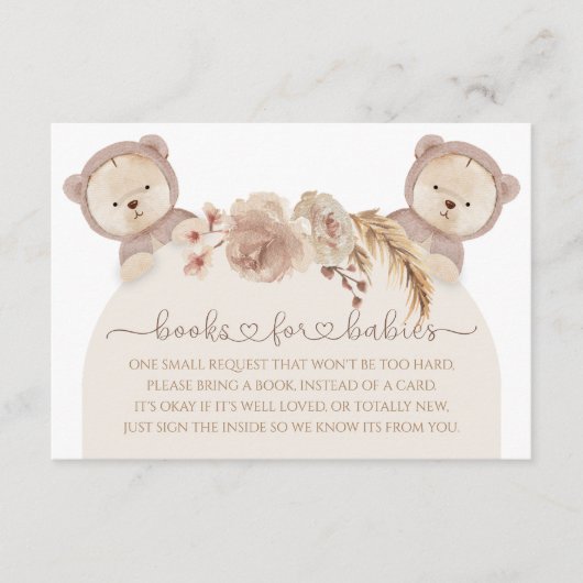 We kunnen twee keer wachten op de aanvraag van Ted Informatiekaartje (Voorkant)