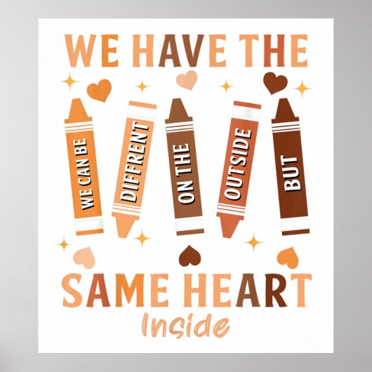 We kunnen van buiten anders zijn poster (Voorkant)