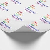 We kunnen verbluffende dingen doen cadeaupapier (Hoek)