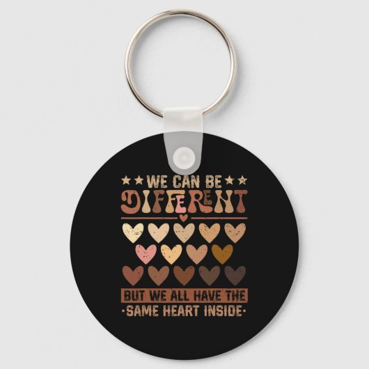 We kunnen verschillend zijn, maar we hebben hetzel sleutelhanger (Voorkant)
