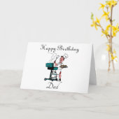 *** WE KUNNEN VOOR JE KOKEN PAPA*** KAART (Gele Bloem)