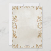 We kunnen vrolijk wachten op Herfst Pear Baby show Kaart (Achterkant)