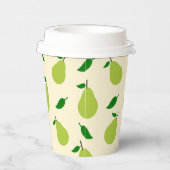 We kunnen vrolijk wachten op Herfst Pear Papieren Bekers (Rechts)