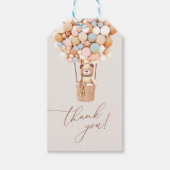 We kunnen wachten. Baby shower CadeauLabels (Voorkant)