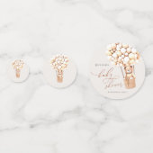 We kunnen wachten. Baby Shower Confetti (Voorkanten)