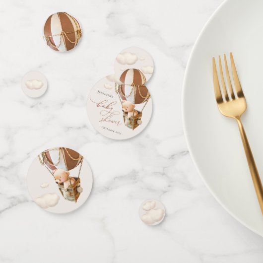 We kunnen wachten. Baby shower Confetti (Groep)