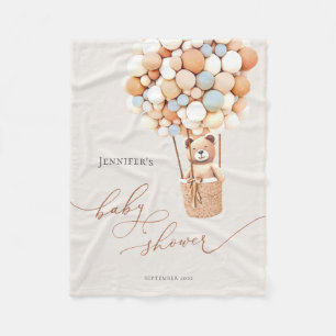 We kunnen wachten. Baby shower Fleece Blanket