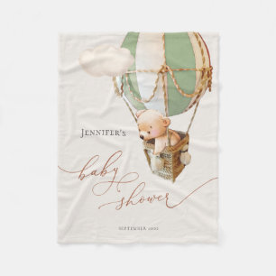 We kunnen wachten. Baby shower Fleece Blanket Deken