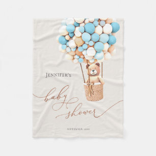 We kunnen wachten. Baby shower Fleece Blanket Deken