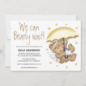 We kunnen wachten, baby shower. kaart (Voorkant)