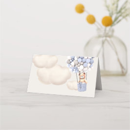 We kunnen wachten. Baby shower Place Card Plaatskaartje