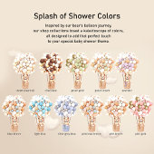 We kunnen wachten. Baby Shower Ronde Sticker