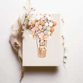 We kunnen wachten. Baby shower Uitnodiging