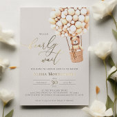 We kunnen wachten. Baby shower Uitnodiging