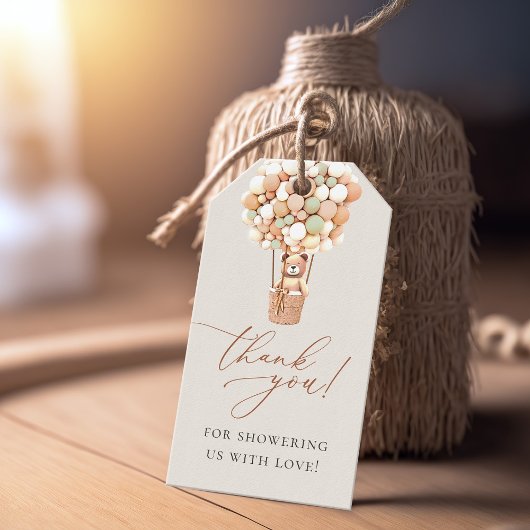 We kunnen wachten. Baby shower Uitnodigingsformuli Cadeaulabel