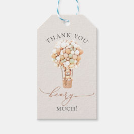 We kunnen wachten. Baby shower Uitnodigingsformuli Cadeaulabel