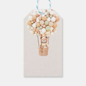 We kunnen wachten. Baby shower Uitnodigingsformuli Cadeaulabel (Achterkant)