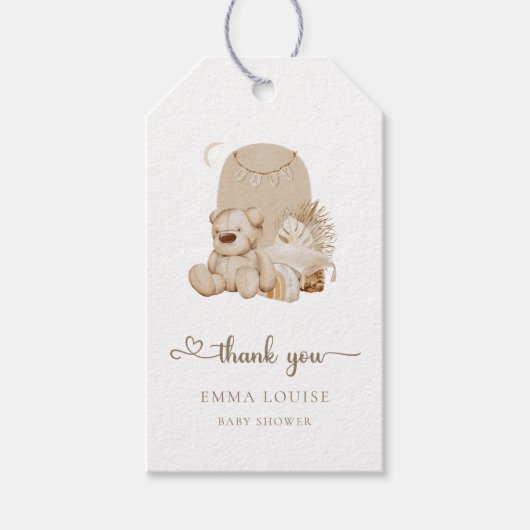 We kunnen wachten cadeaulabel (Voorkant)