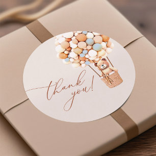 We kunnen wachten. Hartelijk dank voor Baby shower Labels