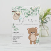 We kunnen wachten kaart (Staand voorkant)