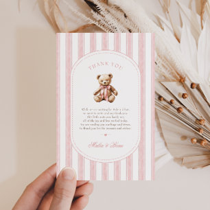 We kunnen wachten op Baby shower Dank je creditcar