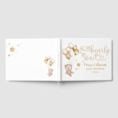 We kunnen wachten op Baby shower Guest Book Gastenboek (Volledig)